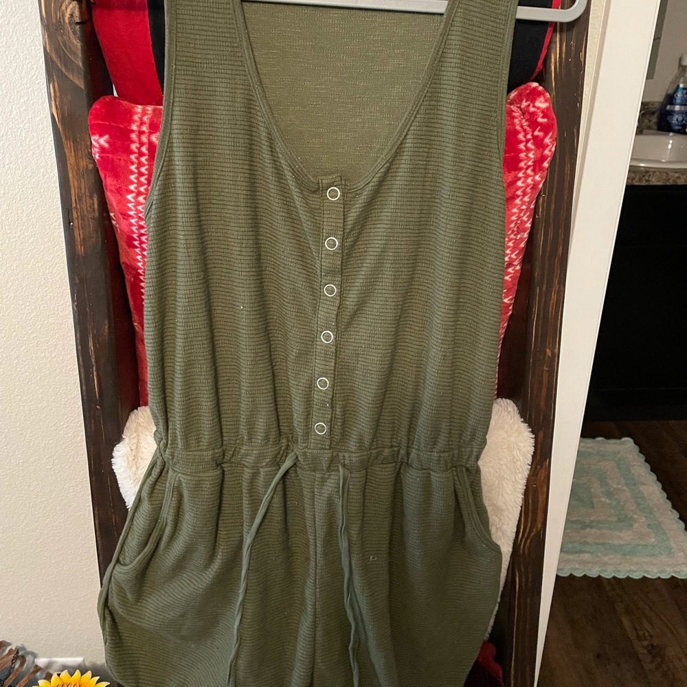 Pink Lily Romper